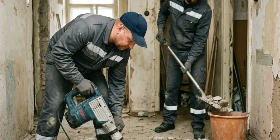 Бригада за къртене на плочки и теракот Търговище