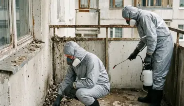 Премахване на засъхнали гълъбови изпражнения Варна