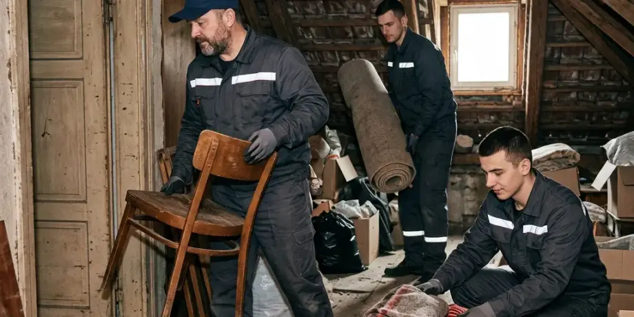 Разчистване на общи тавански помещения Габрово