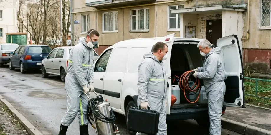 Дезинфекция след заразно болен човек Разград