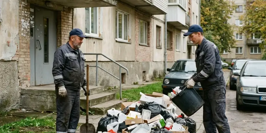 Извозване на буркани, бутилки и опаковки Търговище
