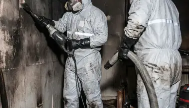 Почистване след пожар и тежко опушване Русе